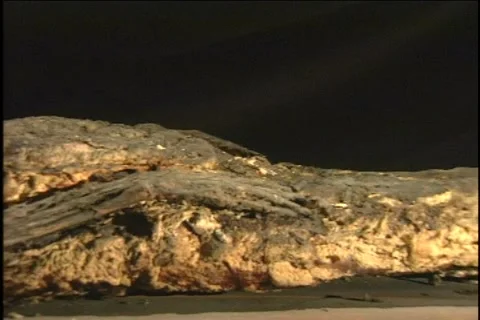 Shots of 200 year old corpse which every flesh part turned into soap, USA 1998 Stock Footage 170067456