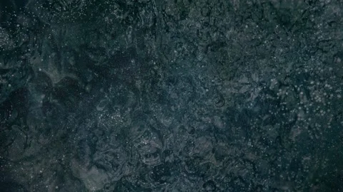 Shots of blue texture cosmic blue space with moving stars or falling snow Stock Footage 164615457