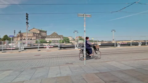 Shots featuring the Dresden Cathedral Stock Footage 327972345