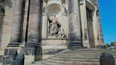 Shots featuring the Dresden Cathedral Stock Footage 327972365