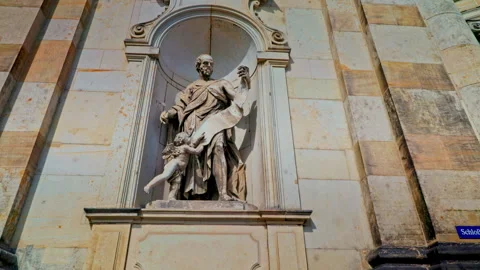 Shots featuring the Dresden Cathedral Stock Footage 327972405