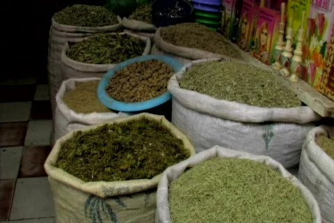 Shots of herbs Stock Footage