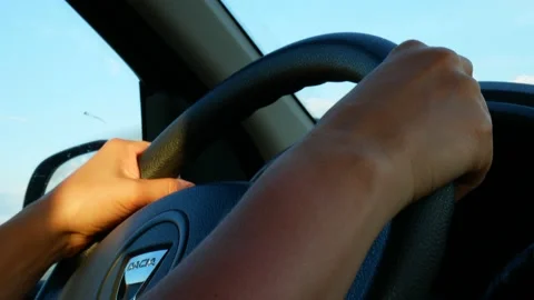 Shots through the window of a moving car Stock Footage 133630846