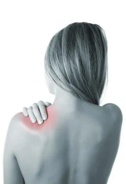 Shoulder ache Stock Photos