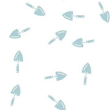 Shoulder blade glyph vector seamless pattern Stock Illustration