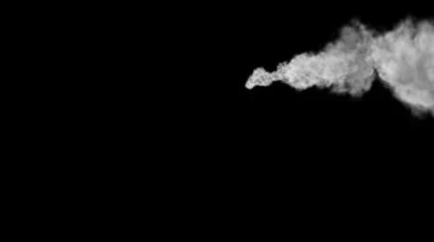 Shoulder-fired guidance missile Leaves a Smoke Trail Stock Footage 32189523