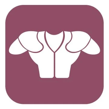 Shoulder Pad Stock-Illustration