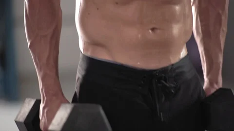 SHOULDER RAISES 動画素材 128557446