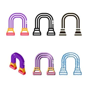 Shoulder variants expander icon vector outline イラスト素材