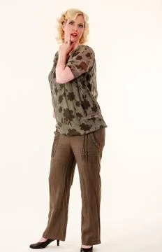 Shoulders really emphasize Stock Photos