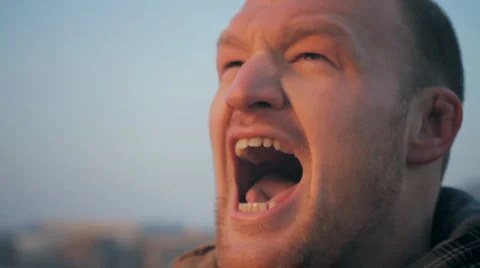 Shout Stock-Footage 1106554