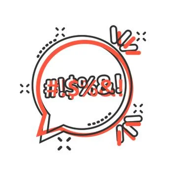 Shout speech bubble icon in comic style. Complain vector cartoon illustration Stock Illustration