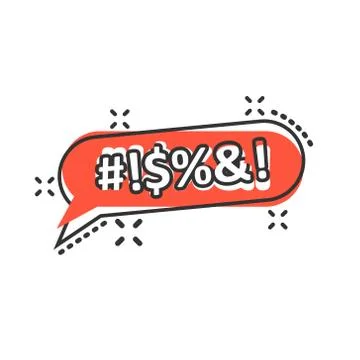 Shout speech bubble icon in comic style. Complain vector cartoon illustration Illustrazione stock