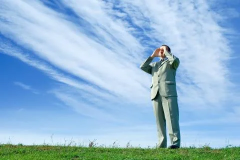 Shouting loud Foto stock