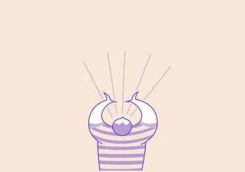 Shouting man Stock Illustration