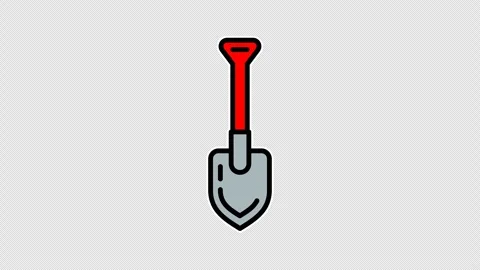 Shovel Vídeo Stock 335399082