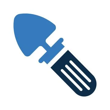 Shovel icon, construction tool Stock Illustration