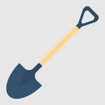 Shovel icon Stock Illustration