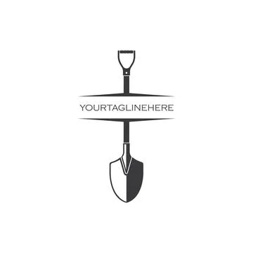 Shovel icon vector illustration design Stock Illustration
