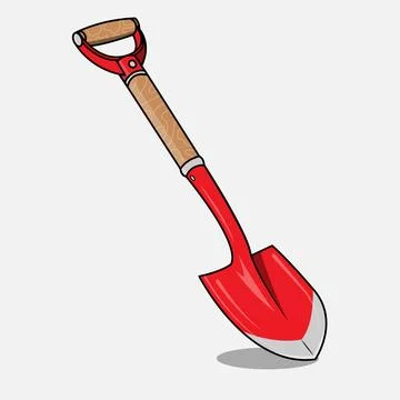 Shovel Stock Illustration