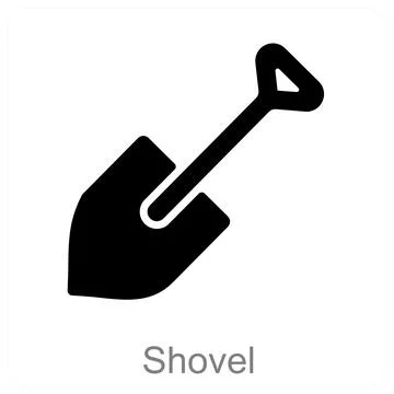 Shovel Stock Illustration