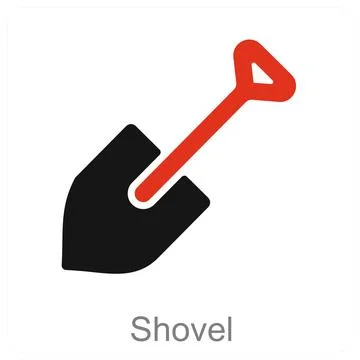 Shovel Stock Illustration