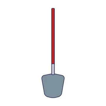 Shovel tool icon Stock Illustration