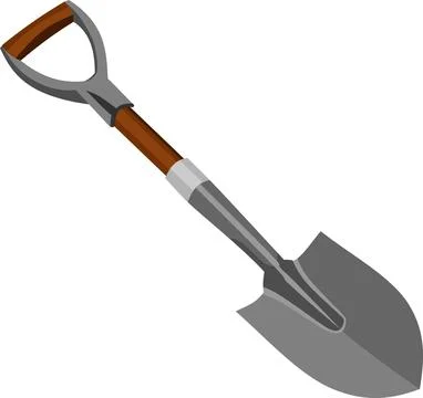 Shovel Tool Vector Stock Illustration