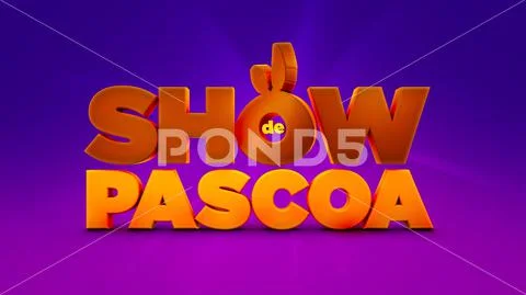 Show de Pascoa PSD Template