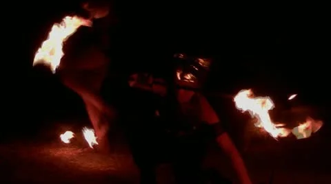 Show with Fire Stock Footage 20490510