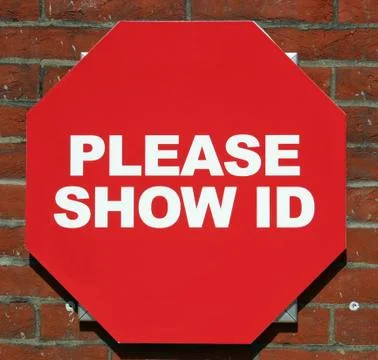Show ID Stock-Fotos