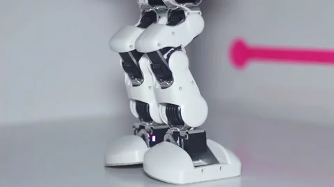 Show modern robots Stock Footage 88273661