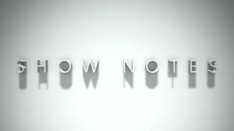 show notes 3D title animation with shado... | Stock Video | Pond5