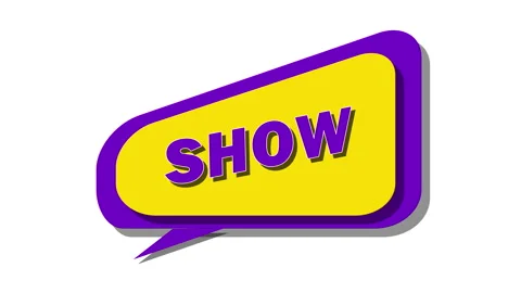 Show refers to a performance, presentation, or program meant to entertain Vídeos de archivo 306646896
