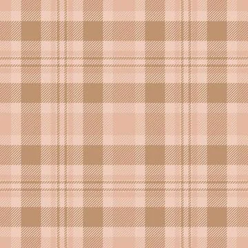Show seamless fabric plaid, dining textile check texture. Weave vector patt.. Stock Illustration