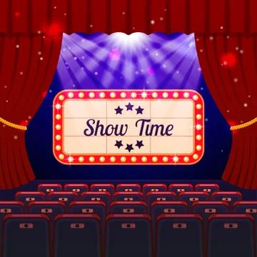 Show Time Concept Stock Illustration
