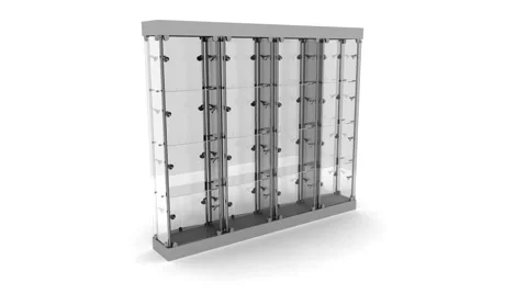 Showcase  (cyclic animation) Stock Footage 42977025