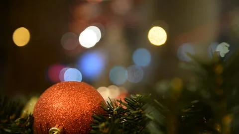 Showcase, windowsill, cafe window with holiday items Stock Footage 132120976