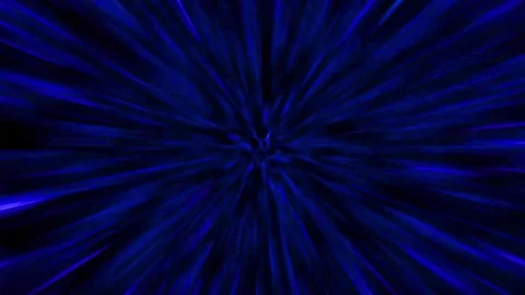 Showcases a dynamic display of blue light streaks radiating outward Stock Footage 277522519