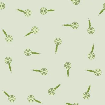 Shower bathroom interior glyph vector seamless pattern Stock Illustration