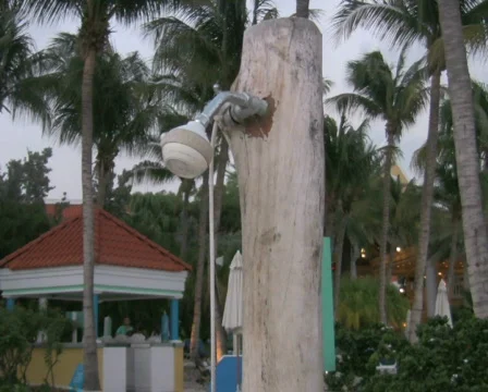 Shower on the beach 2 PAL Stock Footage 320766