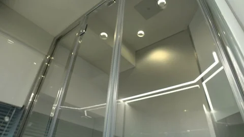 Shower box on a boat Stock Footage 71003729