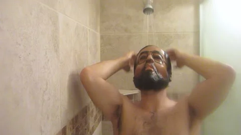 Shower Buddy Dancing 1 Stock Footage 46628653