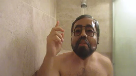 Shower Buddy Dancing 2 Stock Footage 46628832