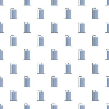 Shower cabin pattern creating a seamless background design Stock Illustration