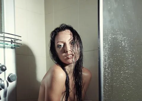 Shower cabin Stock Photos