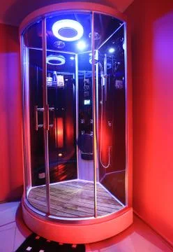 Shower cabin Foto stock