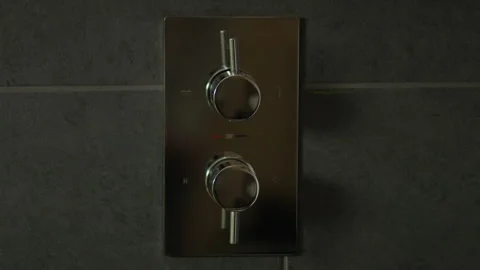 Shower controls Stock Footage 260354386