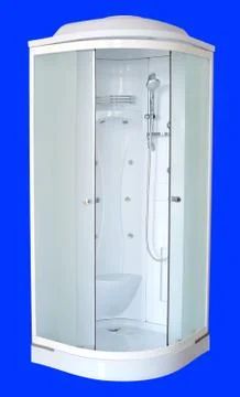Shower cubicle Stock Photos