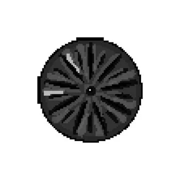 Shower drainage grate pixel art vector illustration Stock Illustration